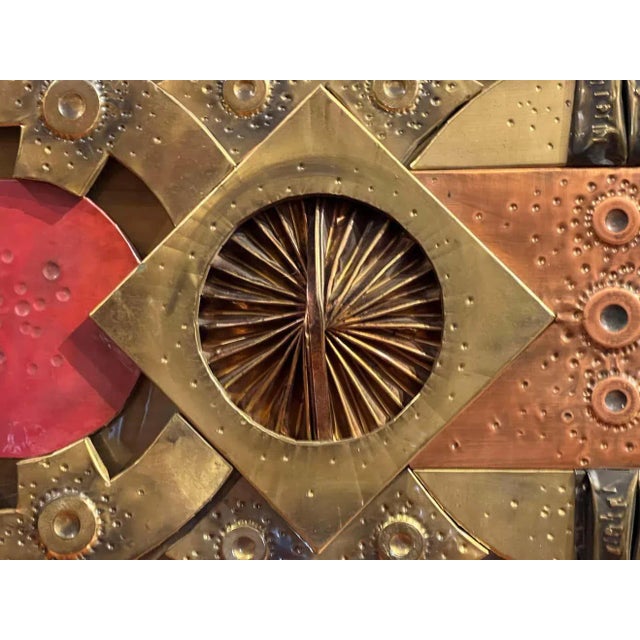 2個セットウォールアート 金属モダンアート Stephen Chun Stephen Chun Brutalist Abstract Metal Wall Sculpture MCM