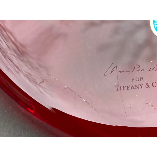 Elsa Peretti Tiffany & Co Red Heart Paperweight For Sale - Image 15 of 16
