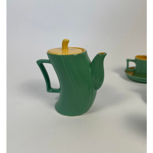 Postmodern Coffee Service by Massimo Iosa Ghini for Naj Oleari, 1980s, Set of 11 For Sale - Image 4 of 9