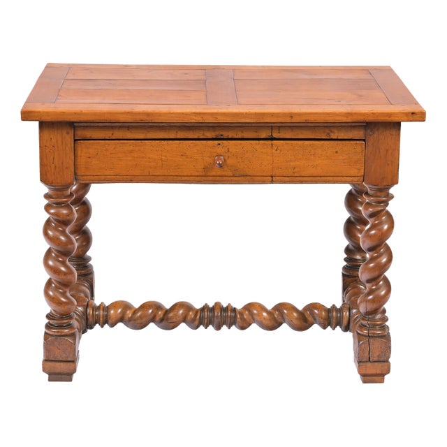 Rustic Dining Table in Cherry and Oak Wood, France, 1750s For Sale