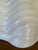Eggshell Vintage American Glazed Pottery Large White Clamshell Centerpiece Bowl For Sale - Image 8 of 12