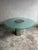Round Glass Dining Table with Fixed Central Plate, 1990s For Sale - Image 10 of 10