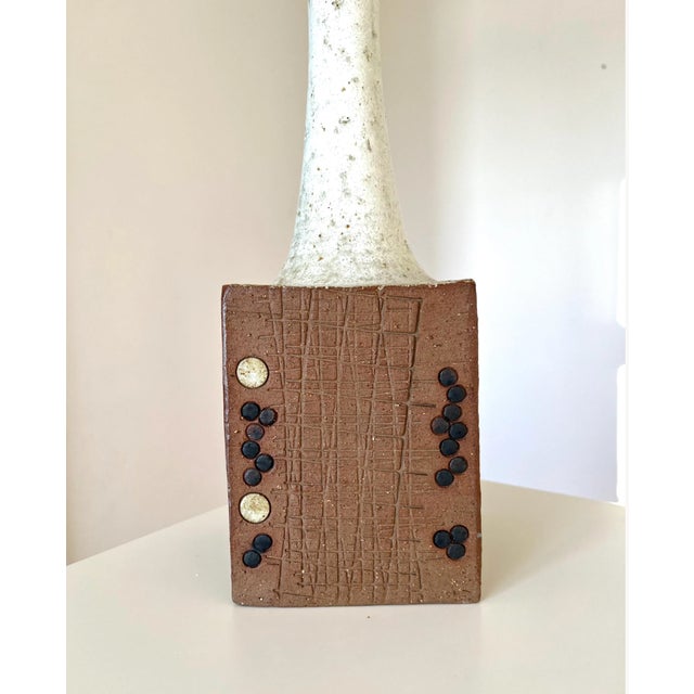 Vintage Danish Table Lamp in Stoneware by Mette Løkke Stiil for Axella, 1970s For Sale - Image 6 of 10