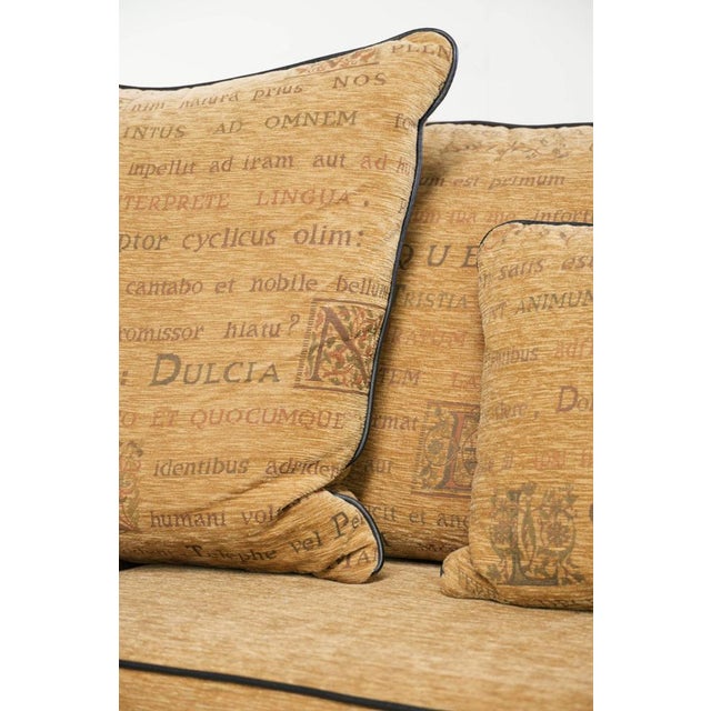 Vintage Three-Seater Sofa in Sheepskin Leather For Sale - Image 12 of 15