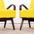 1950s Vintage Lounge Chair in Mustard by Jaroslav Smidek, 1950s For Sale - Image 5 of 9