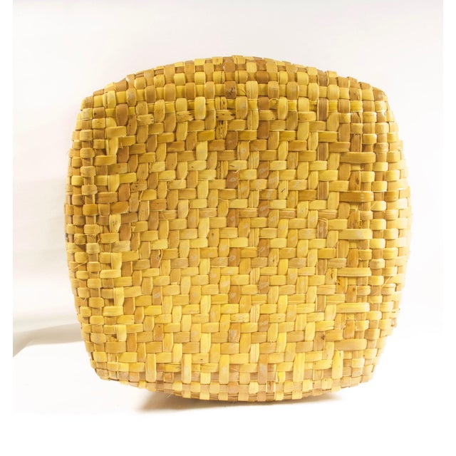 1970s Vintage Woven Basket For Sale In New York - Image 6 of 7