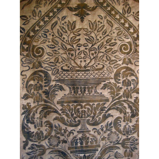 1900 - 1909 Antique Fortuny Textile For Sale - Image 5 of 9
