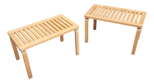 Model 153B Benches in Birch by Alvar Aalto for Artek, 1980s