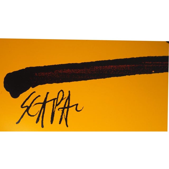 Contemporary Ted Scapa, Dancing Guitar, 2003, Screenprint For Sale - Image 3 of 7