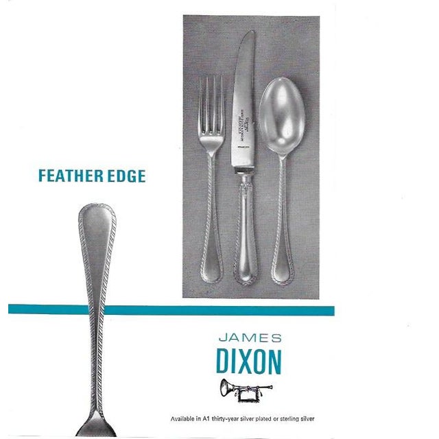 “ The Finest Sheffield-Silver Plated Ever Made “ “Have a lifetime, 30 to 50, year guarantee for every day use.” “ New,...