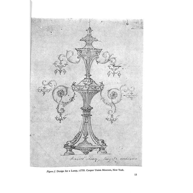 "Decorative Work of Robert Adam" 1966 Stillman, Damie For Sale - Image 16 of 16