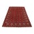 Turkmen Rug 10’1” X 12’6” Red Wool Vintage Tribal Hand-Knoted Carpet For Sale