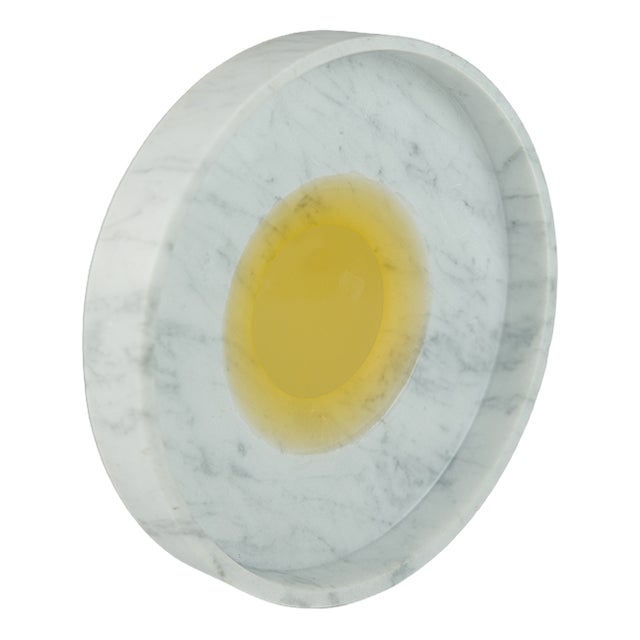 Conversation Yellow Centerpiece by Gumdesign for La Casa Di Pietra For Sale