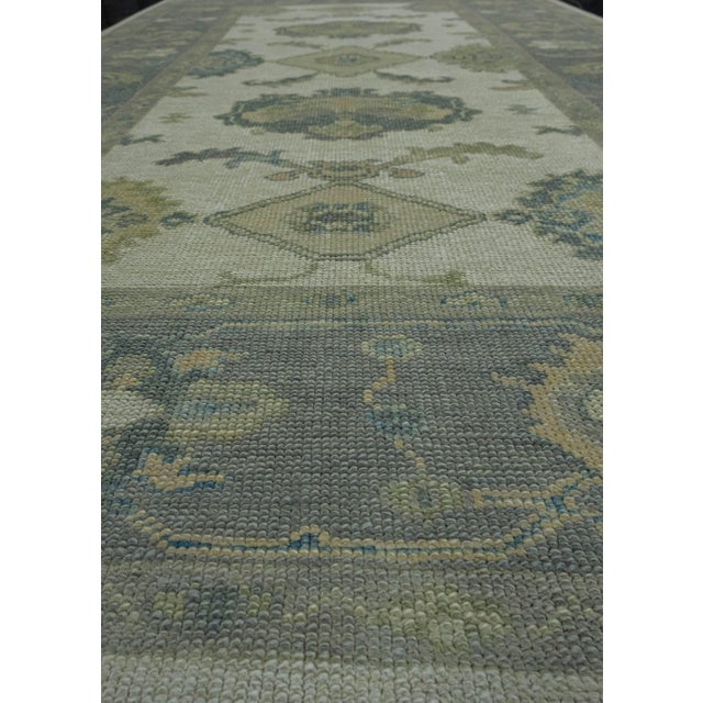 Early 21st Century Turkish Oushak Rug 5'2" x 8'11" #18094 For Sale - Image 5 of 8