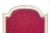 Crimson Velvet Chairs in the Style of Maison Jansen - Set of 5 For Sale - Image 9 of 11