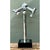 Mid-Century Modern Vintage Modernist Chrome Table Lamp After Robert Sonneman For Sale - Image 3 of 12