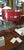 Modern Vintage Red Enamel Table Lamp For Sale - Image 3 of 3
