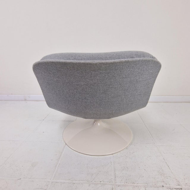 Gray Model 508 Swivel Lounge Chairs by Geoffrey Harcourt for Artifort, 1980s, Set of 2 For Sale - Image 8 of 18