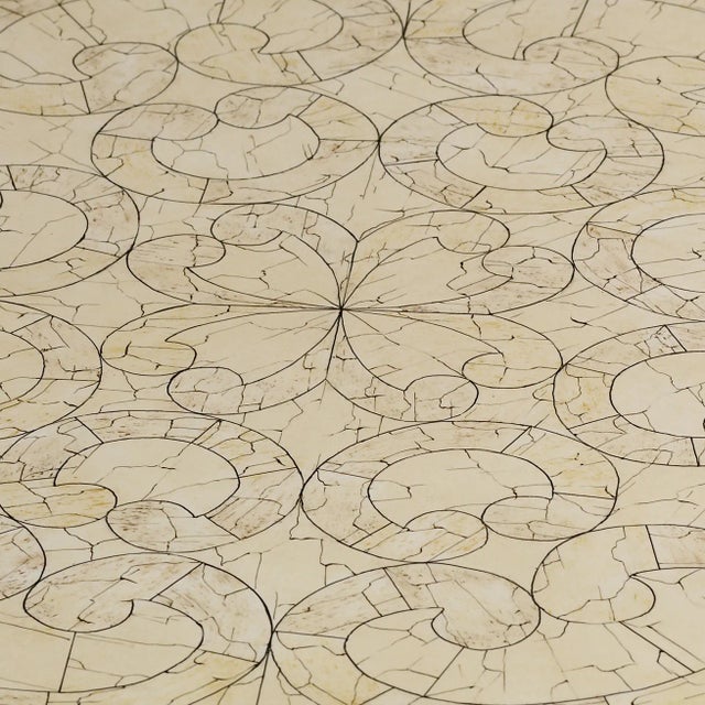 Octagonal Dorset Side Table by Rose Tarlow Melrose House. Side table with octagonal top, wavy stem and tripod base set on...