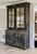 Wood Antique Black Painted French Hutch For Sale - Image 7 of 14