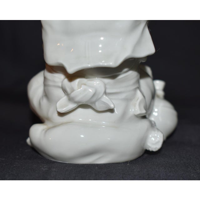 Vintage KPM Porcelain Chinese Blanc De Chine Figure For Sale - Image 10 of 13
