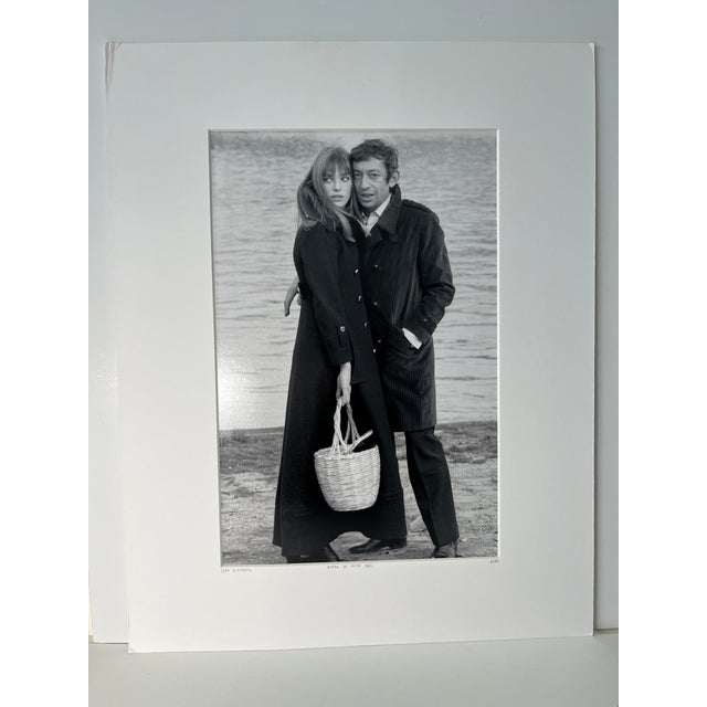 Illustration 1984 Jane Birkin Serge Gainsbourg Photograph For Sale - Image 3 of 13
