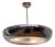 Bauhaus Chrome UFO Pendant attributed to Josef Hurka for Napako, 1940s For Sale