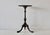 Vintage mahogany wine table featuring a traditional turned pedestal and tripod base. A well-made vintage wine, tea, or...