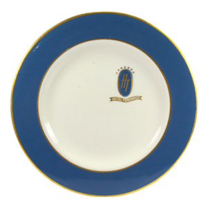 Rare 1953-70's Dinner Plate Hotel Tamanaco Caracas for Pan Am, Mayer China, Pa