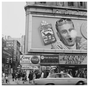 Smoking Camel Billboard' Unframed Archival Pigment Print