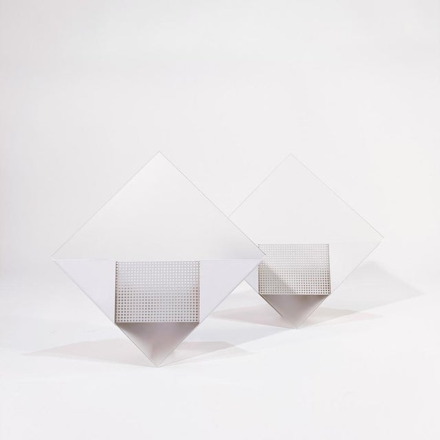 Rombo Wall Lights by Miguel Milá, Spain, 1984, Set of 2 For Sale - Image 3 of 17