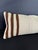 Turkish Hemp Pillow Cushion Natural Beige Black Cushion Cover 12"x46" #30324 Enhance your home decor with our Kilim Pillow...