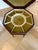 Antique Edwardian Inlaid Mahogany Octagonal Side Table with Silk Basket, 1900 For Sale - Image 3 of 12