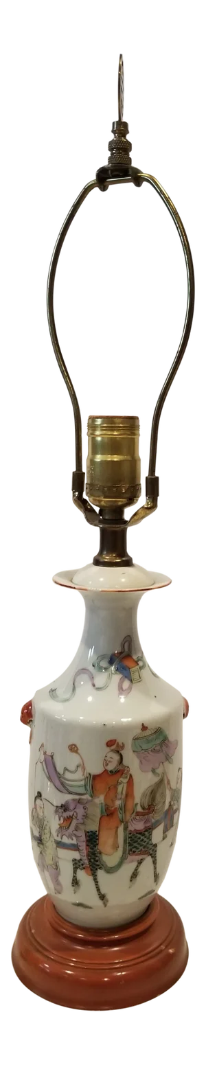 Antique Chinese Porcelain Lamp