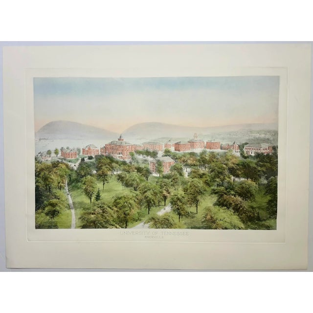 A finely detailed re-strike engraving of Colby College, created from the original plate after Richard Rummell, one of the...