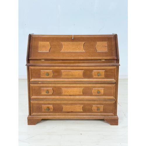 Beautiful vintage secretary desk from the 1970s in classic German design. This piece of furniture combines practical...