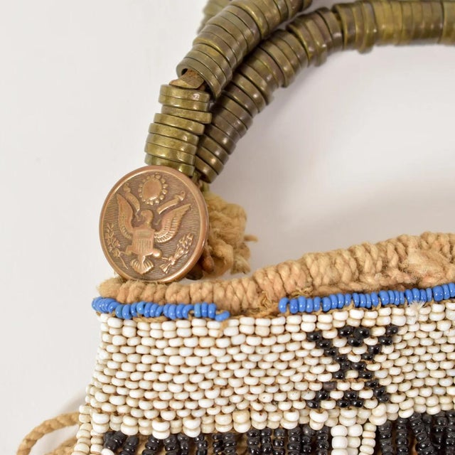 Early 20th Century Xhosa Beaded Apron South Africa Sidley Collection For Sale - Image 4 of 13