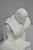 Vintage Seymour Shuren Modern White Carved Marble Male Soldier Figure Sculpture For Sale - Image 9 of 16