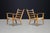 Italian Sculptural Beechwood Armchairs with Woven Rope Seats, 1940, Set of 2 For Sale - Image 8 of 11