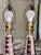 Mid 20th Century Mid 20th Century MCM Atomic Era Lamps With Shades, Restored - A Pair For Sale - Image 5 of 14