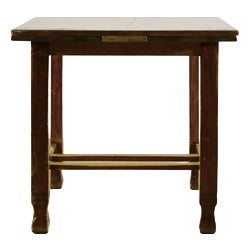 Antique Extendable Wooden Dining Table, 1900s For Sale