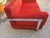 Red Fasce Cromate Sofa in Red Fabric by Luigi Caccia Dominioni for Azucena, 1960s For Sale - Image 8 of 18