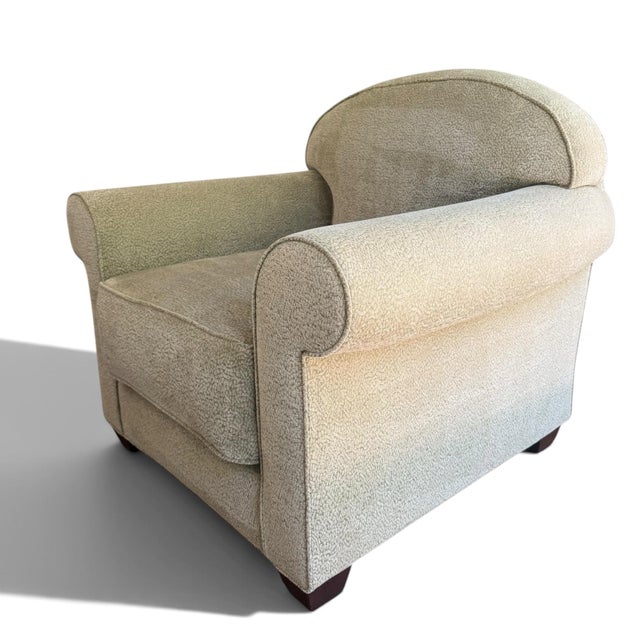 Holly Hunt Marco Furniture Holly Hunt JMF Club Chairs- A Pair For Sale - Image 4 of 9