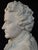 Rare Large Antique Parian Johanne Wolfgang Von Goethe R & L Portrait Bisque Bust For Sale - Image 9 of 17