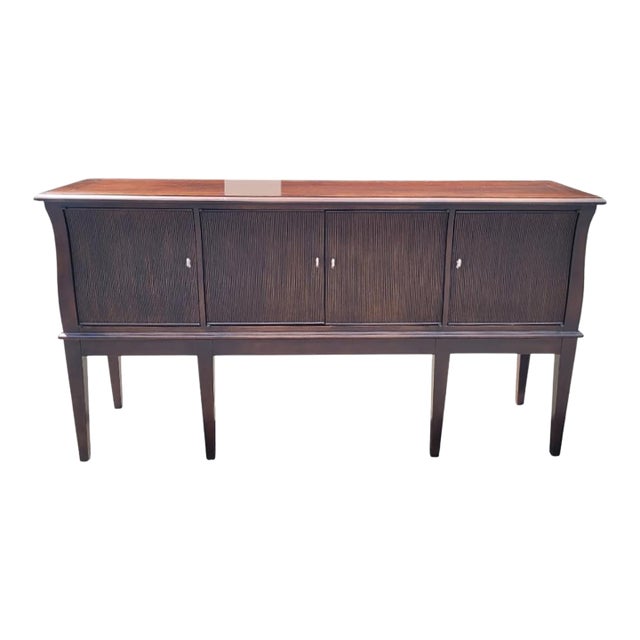 1990s Sleek Modern Sideboard by Lexington For Sale