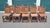 1970s Fabulous Set of 10 Spanish Misssion Leather Seat Dining Chairs For Sale - Image 11 of 12