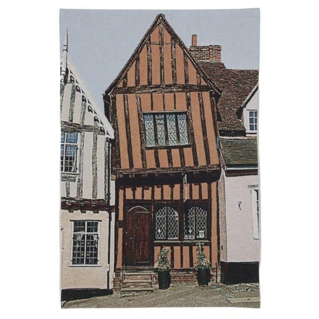 This beautiful tapestry is woven on a jacquard loom by skilled weavers, keeping alive the centuries old tradition of...