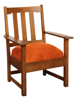 Limbert Antique Mission Oak Armchair