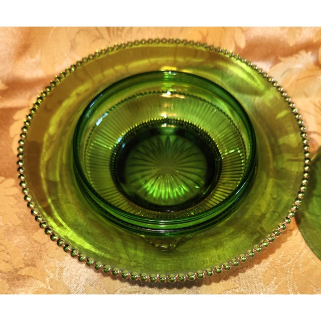 Mid-Century Modern 1898 Eapg Butter Dish Colorado Pattern For Sale - Image 3 of 4