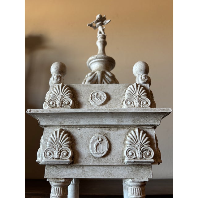 Neoclassical Large Architectural Model Temple/Shrine With Grand Tour Intaglios For Sale - Image 12 of 12